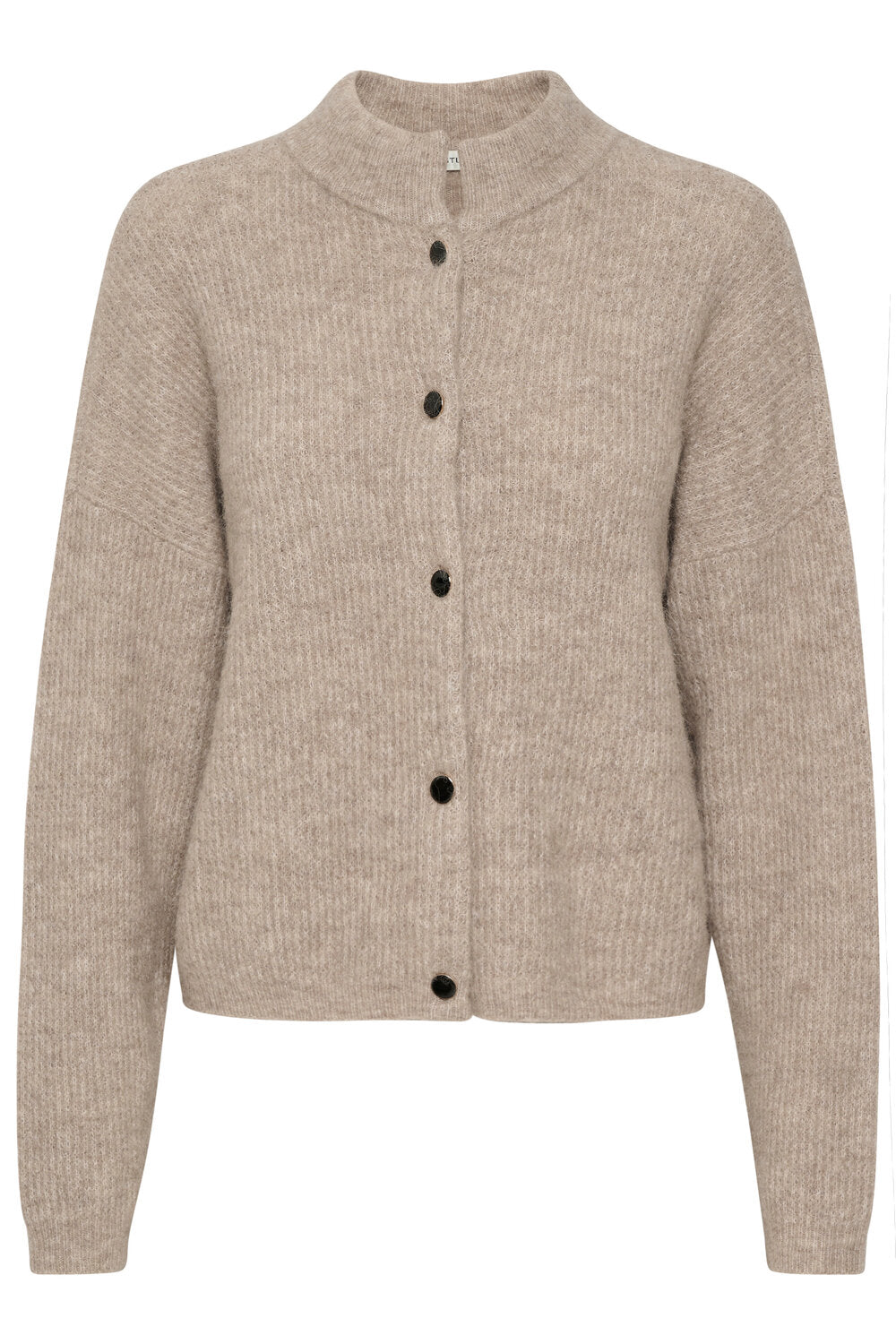 AlphaGZ uldcardigan - Warm Sand Melange